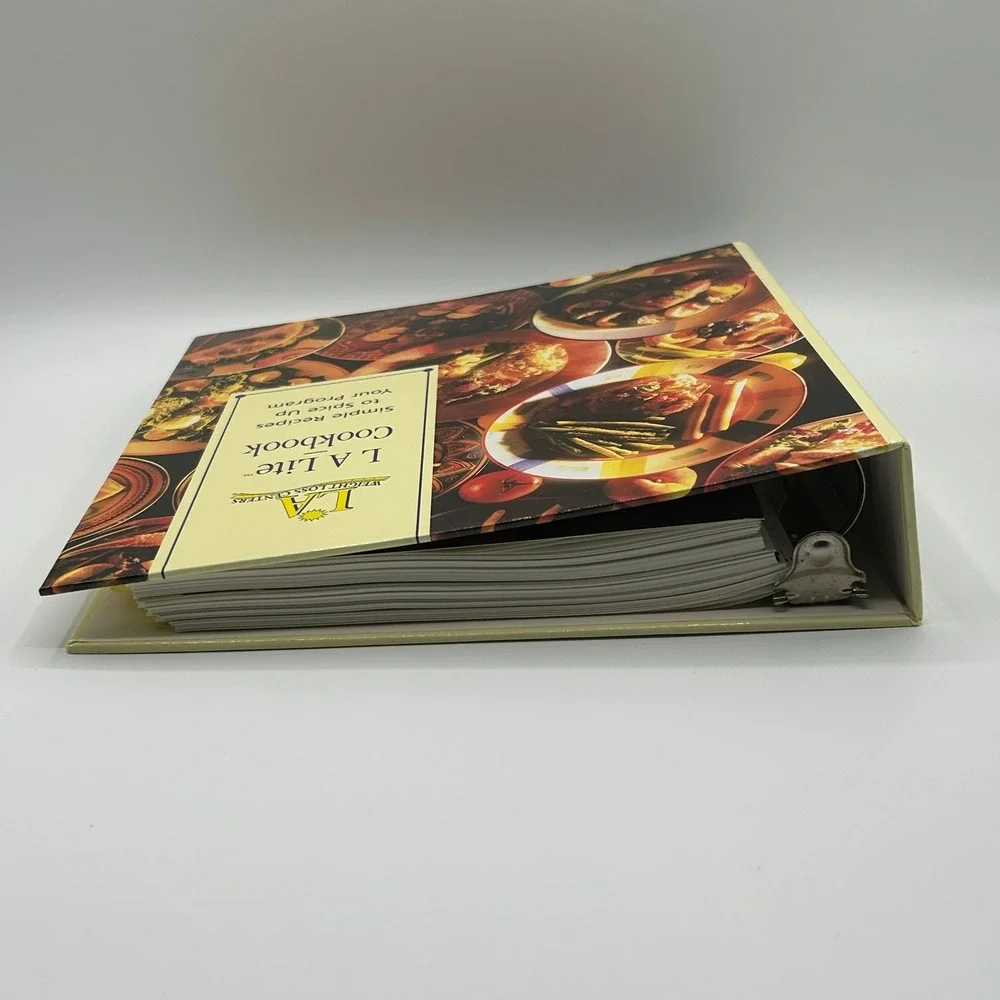 LA Weight Loss Centers Lite Cookbook‎ 2002 Ring Binder Healthy Recipes Diet Plan